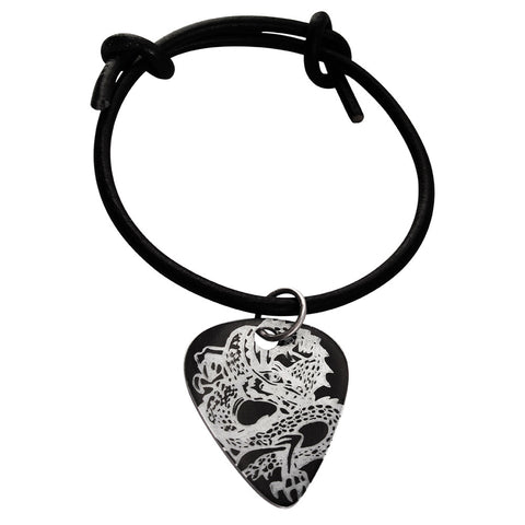 Amazon.com: Pickbandz Necklace Silicone Guitar Pick Holder in Epic Black -  Double Sided - Fits All - Fully Guaranteed - Rock What You Love With  Pickbandz : Musical Instruments