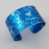 Blue Finches and Butterflies Cuff