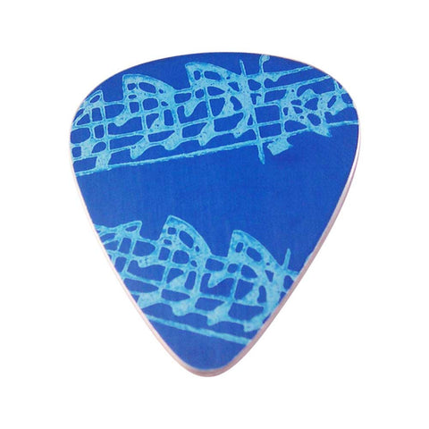 Guitar Pick - Blue Notes