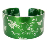 Green Finches Cuff