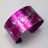 Magenta Floral Cuff