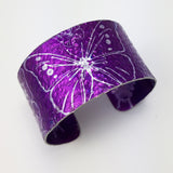 Magenta Butterflies Cuff