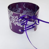 Carnations Cuff with riboon