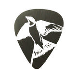 Guitar Pick - Black Swallow