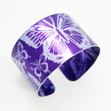 Purple Butterfly Cuff