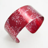 Red Tigerlilies Cuff
