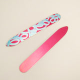 Red and Blue Squiggle Collar Stays