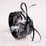 Black Hummingbirds Corset Cuff hand made from aluminium printed by Sally Lees